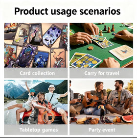 CMFYlive travel-friendly compact deck box ideal for tournaments and play.
