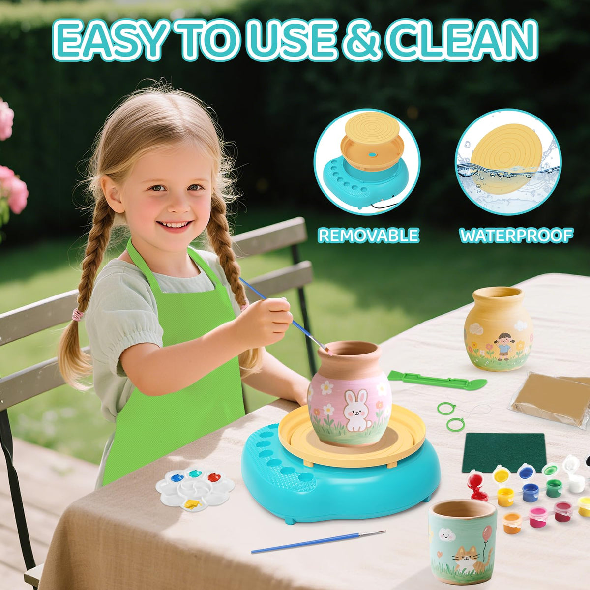 Cmiolacuna air-dry clay packs with vibrant colors for modeling