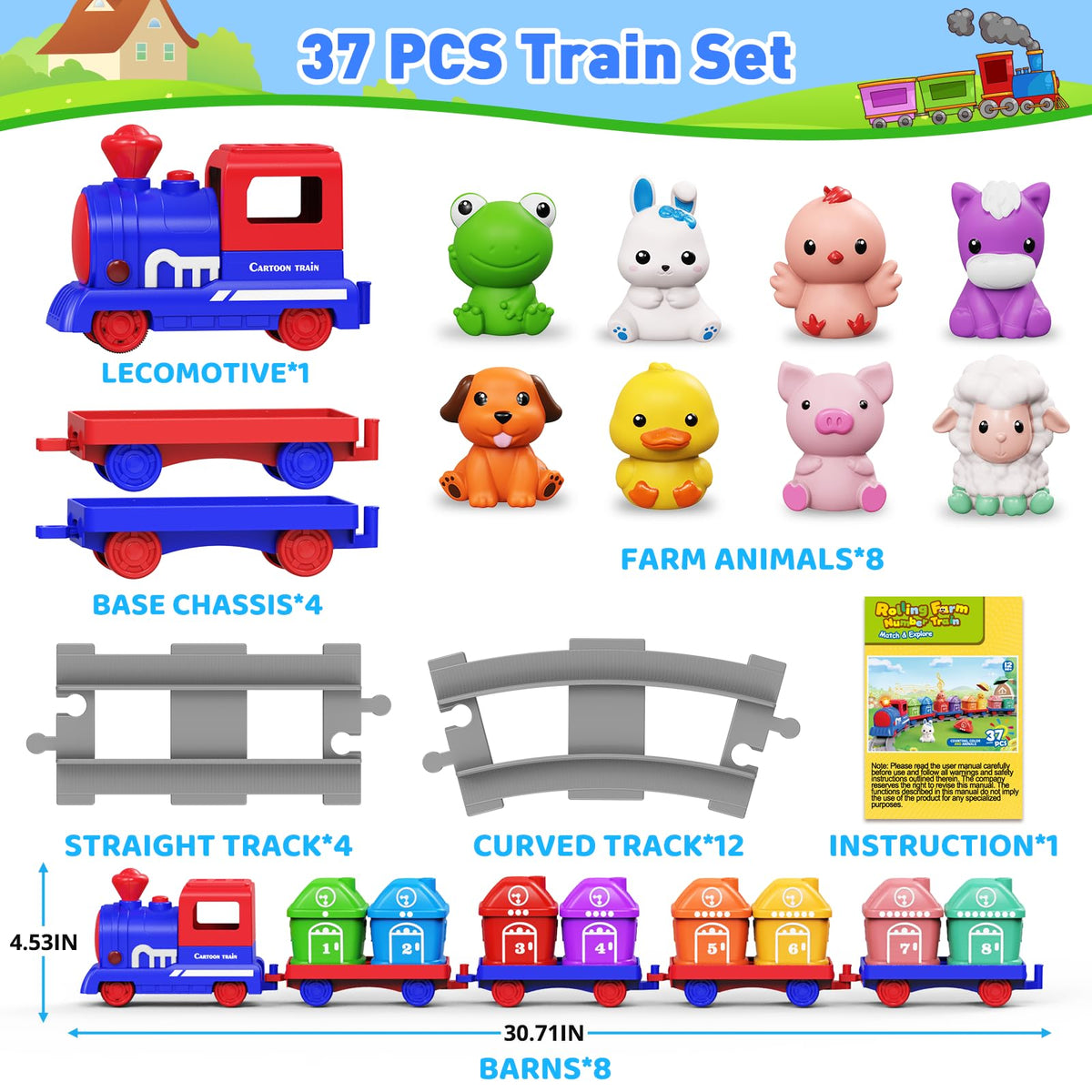 Cmiolacuna detachable train roofs boost fine motor play