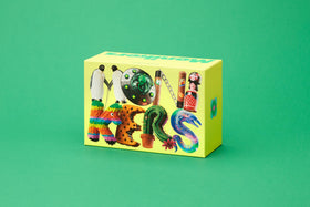 CMYK Monikers Family Edition packaging box displayed for easy gifting.