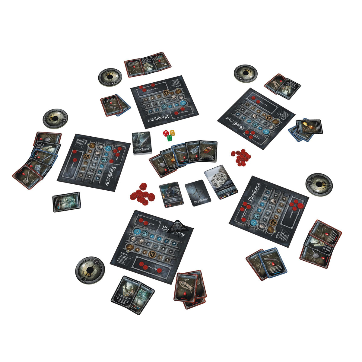 CMON Bloodborne Card Game: action card battles for tense, strategic duels