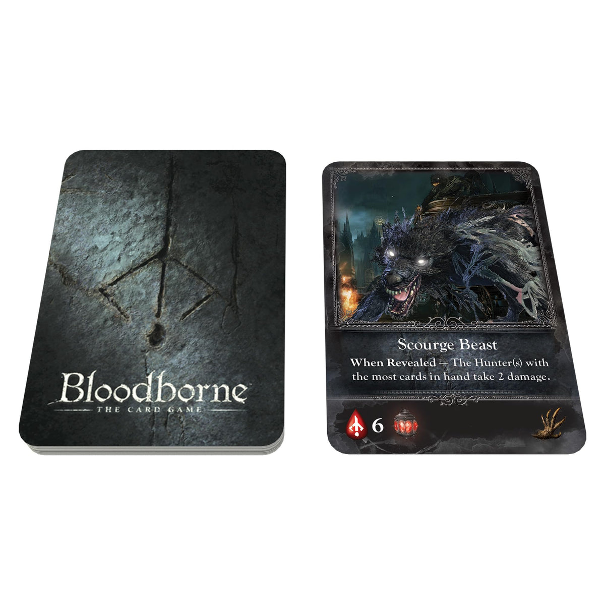 CMON Bloodborne Card Game: final boss showdown with climactic challenge
