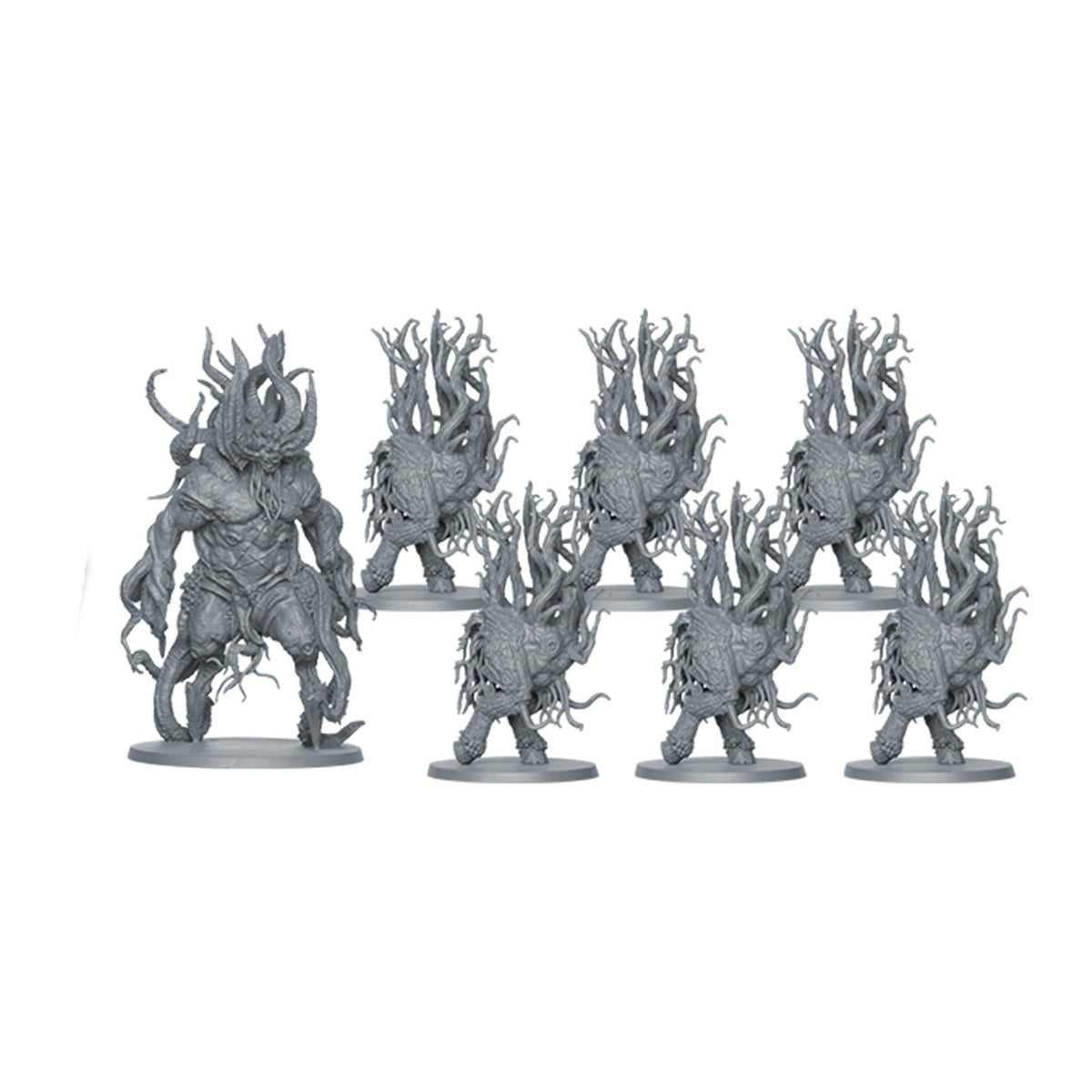 CMON Cthulu: Death May Die Dark Young on the table, illustrating heightened challenge for players
