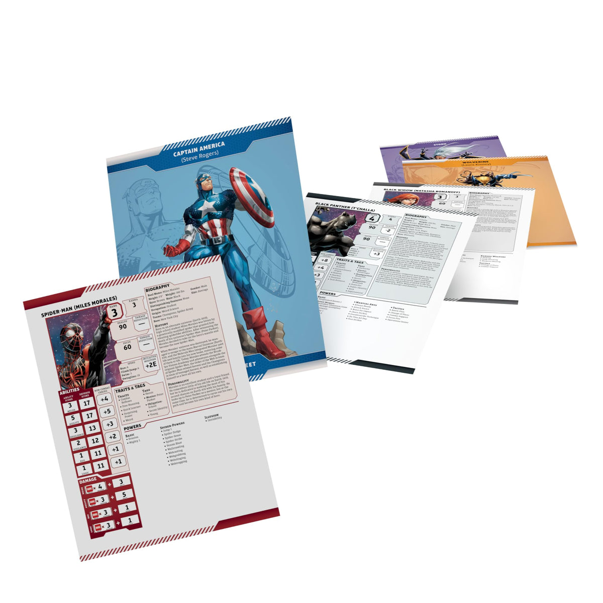 CMON Marvel Multiverse RPG adventure booklet for guided play