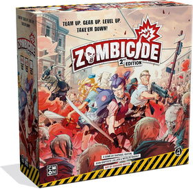 CMON Zombicide 2nd Edition cover art inviting cooperative play