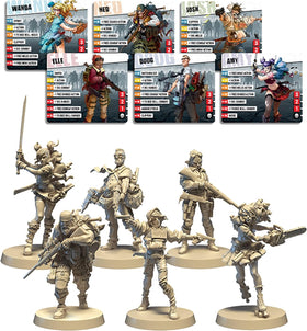 CMON Zombicide 2nd Edition mission cards guide objectives
