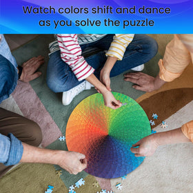 CMY Cubes adults and teens puzzle offering a challenging, visually engaging experience