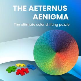 CMY Cubes lenticular color-changing puzzle enhances visual impact during assembly