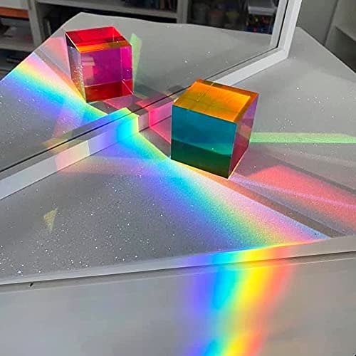 CMY Cubes Original 50mm color spectrum highlights evolving hues and subtractive mixing.