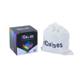 CMY Cubes Mini 30mm color-spectrum dispersion shows vibrant hues for exploration