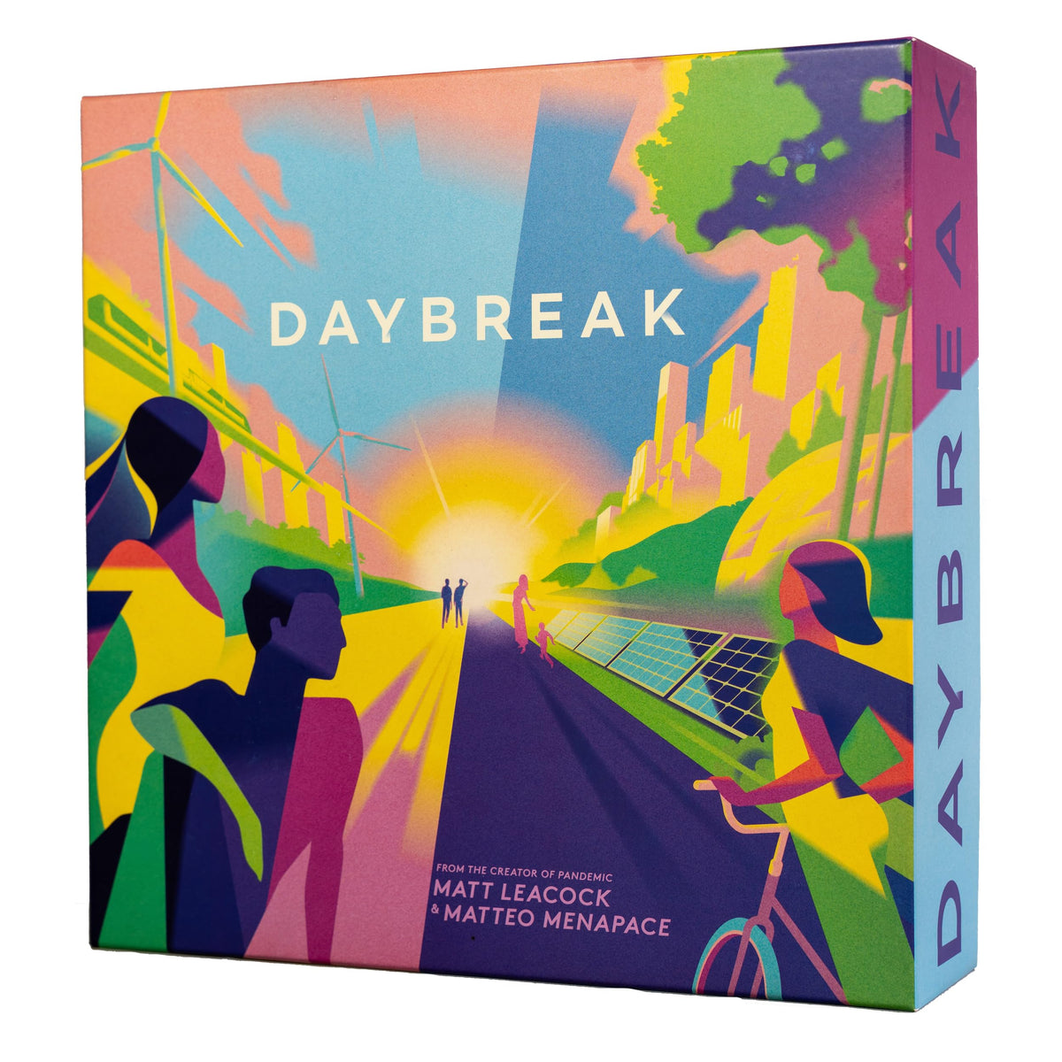 CMYK Daybreak board setup showing collaborative planning for action