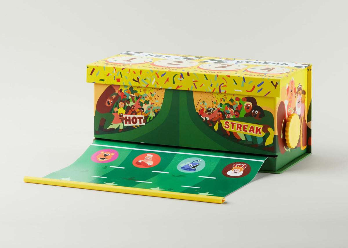 CMYK Hot Streak betting action fuels lively competition and fun.