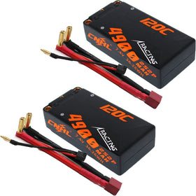 CNHL 2S Shorty Lipo Battery with compact hard case for longer RC runs.