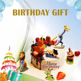 CNIUETYR Cake topper figurine for festive treats and celebrations.