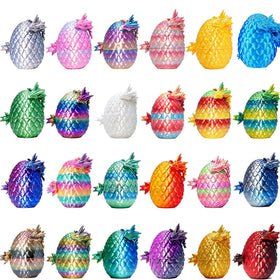 CNSTAR 24pcs dragon eggs pack, colorful mystery unboxing for kids and collectors.