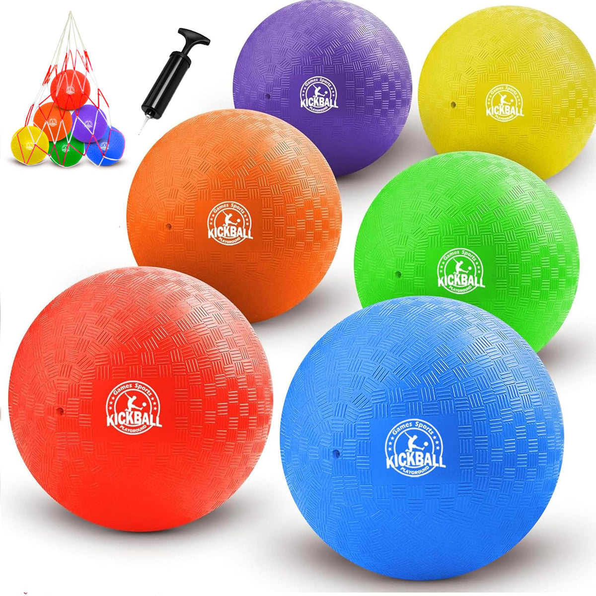 COAMZPARTY 8.5-inch kickball set for versatile outdoor play.