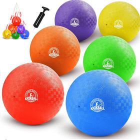 COAMZPARTY 8.5-inch kickball set for versatile outdoor play.