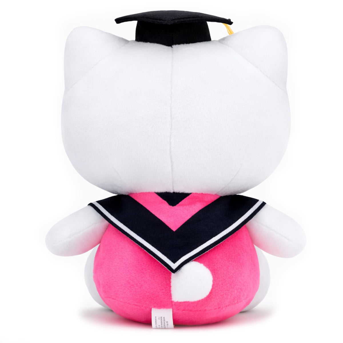 COAQAC graduation cat plush monocle detail offers a whimsical memento for milestone moments