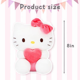 COAQAC heart-themed plush toy as cute decor for nurseries and playrooms.