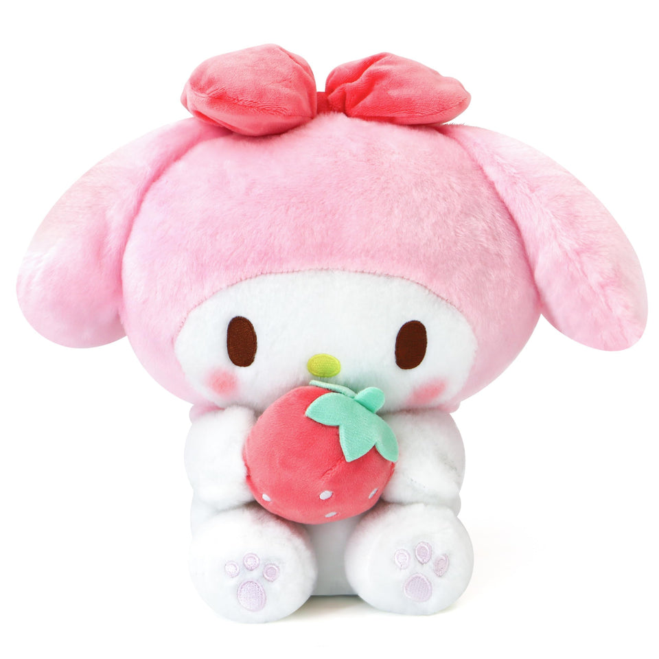 COAQAC strawberry pillow plush toy with soft fabric and playful design ideal for kids' room decor