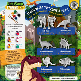 COASTLINE CRAFT trivia sheet with 60 facts to spark dinosaur learning.