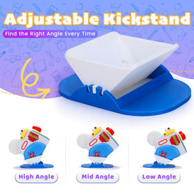 COBEAR 3-angle cradle provides precise tilt options for comfortable viewing