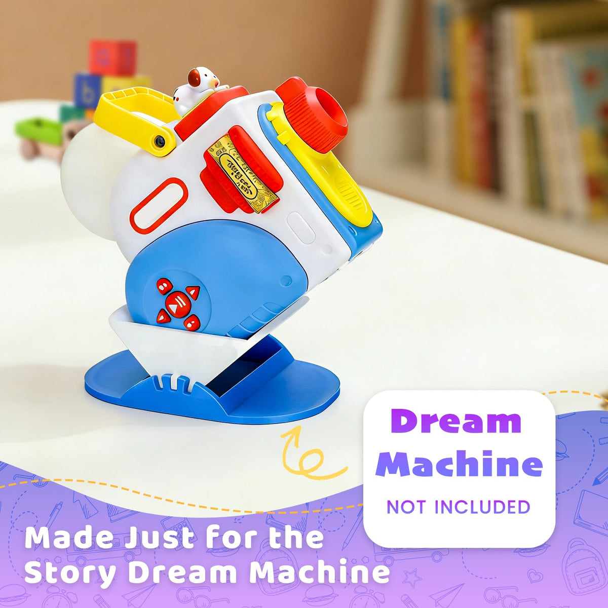 COBEAR compact footprint helps keep the story time area tidy