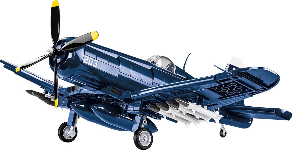 COBI Korean War F4U-4 Corsair pilot figure included for cockpit storytelling