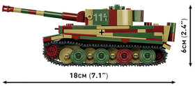 COBI Tiger Ausf. E 1:48 Bretagne markings for authentic variant display.