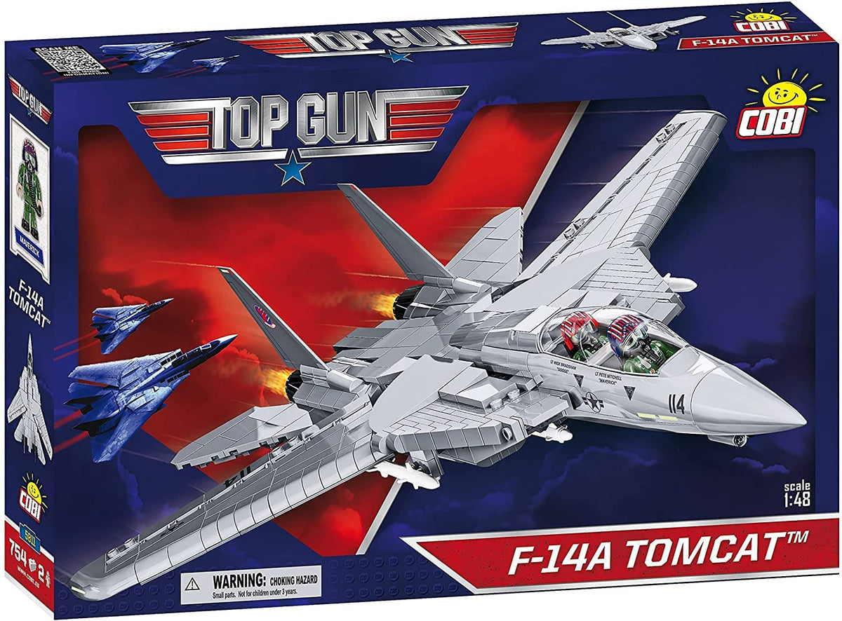 COBI Top Gun F-14A wings for dramatic flight poses