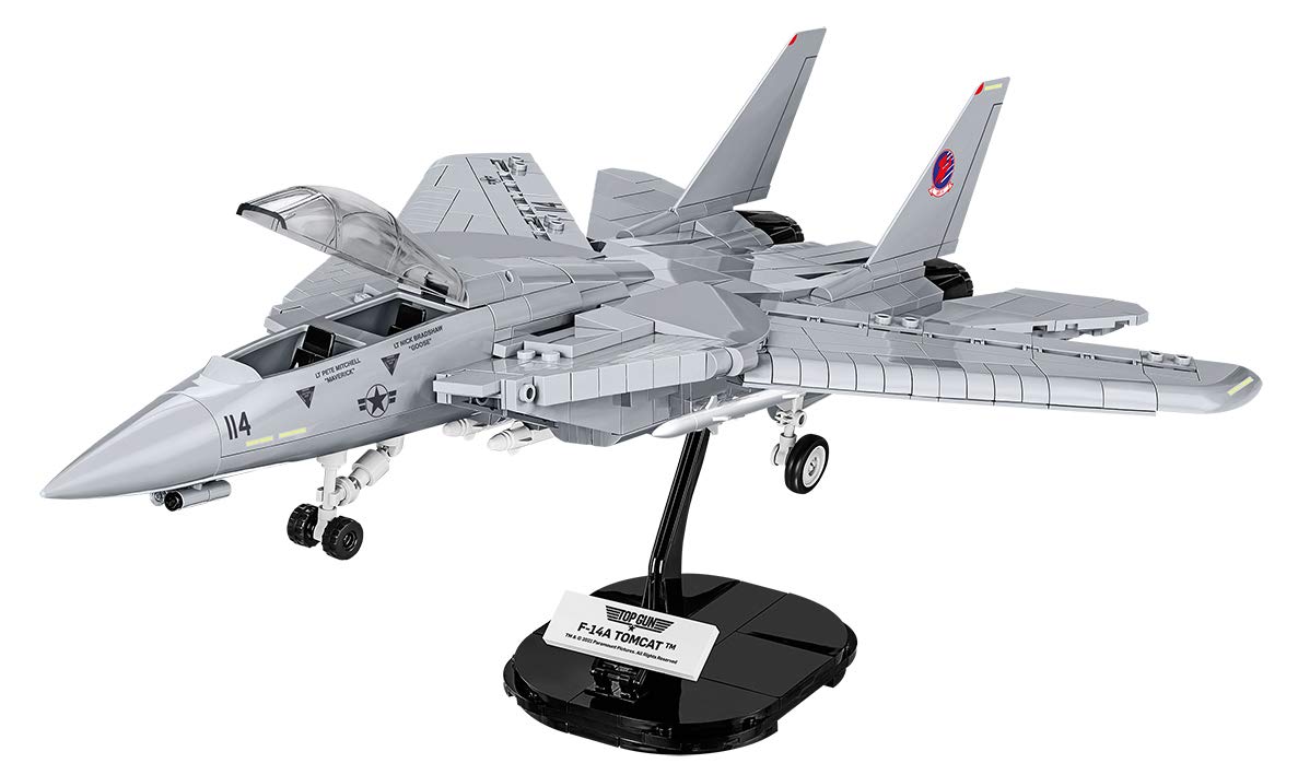 COBI Top Gun instruction set with clear illustrated steps