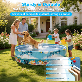 COBOPANDA backyard pool ready for summer fun with family