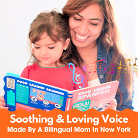 Coco Learns Spanish Vol. 2 bilingual learning aids early language exposure.