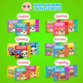 Coco Learns Spanish Vol.3 bilingual learning toy and reading book for families.