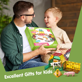 COCO&Friends non-toxic ABS plastic ensures safe, durable play.