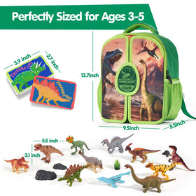 COCOandFriends portable dino playset ideal for travel and outings