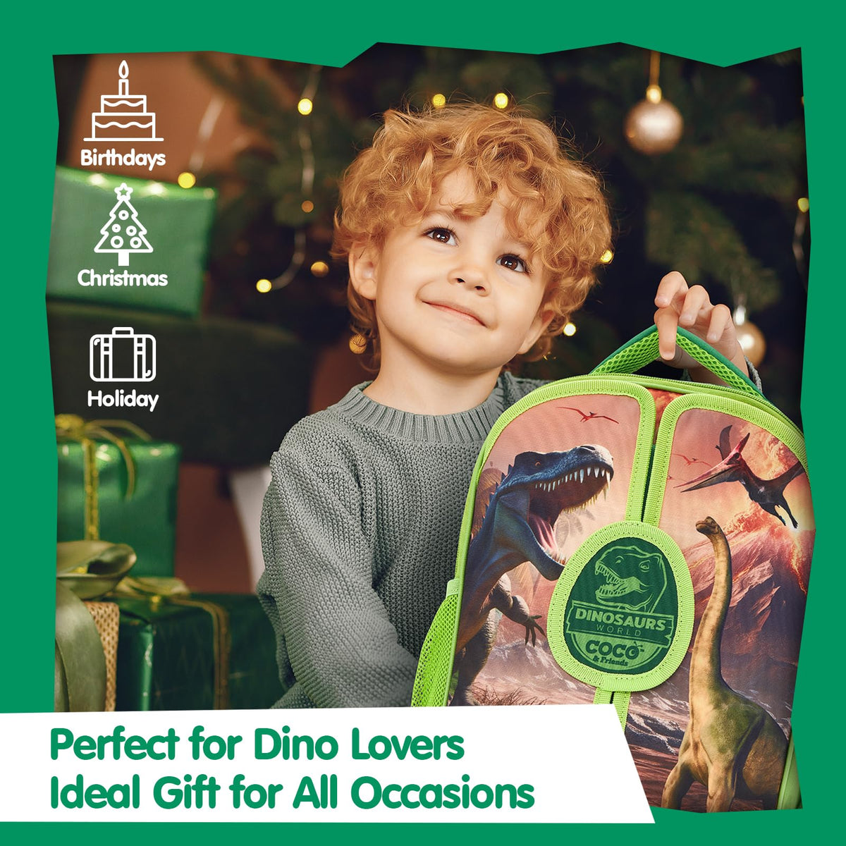 COCOandFriends safe round-edged dinosaurs for worry-free handling