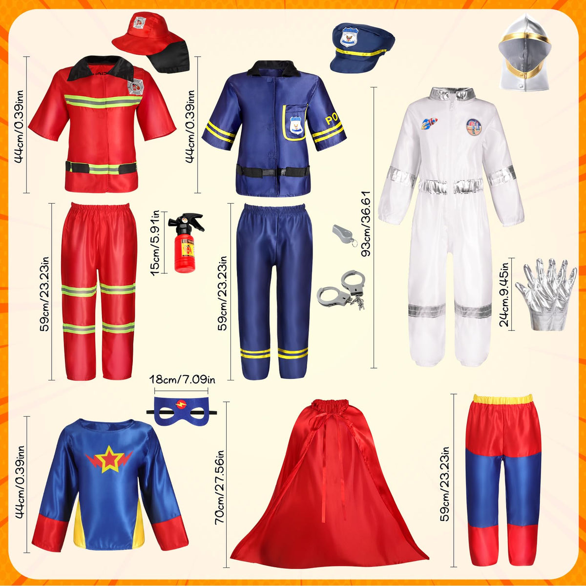 Cocojeci astronaut gloves and hat complete the space outfit