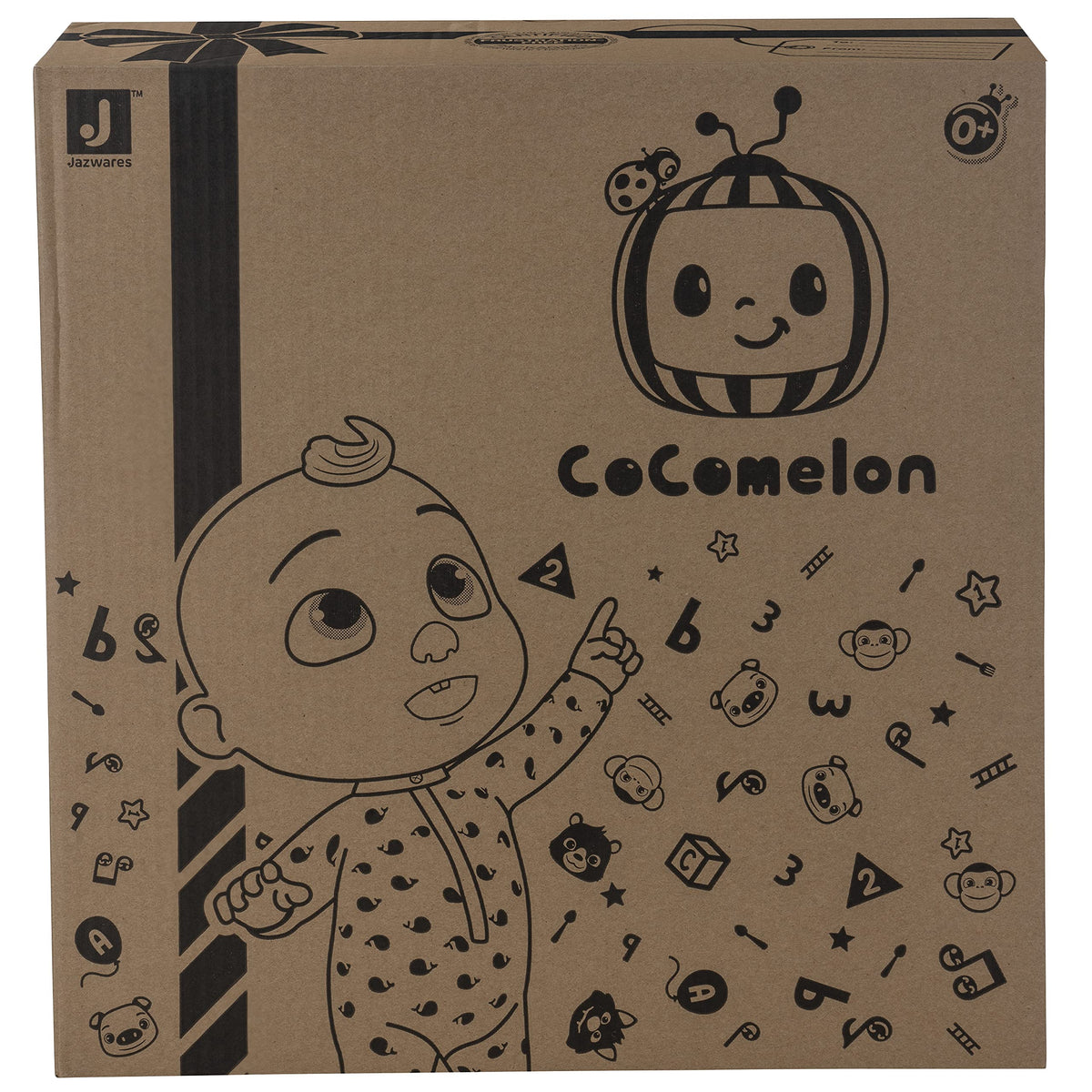CoComelon plush in vibrant colors to spark visual engagement during play