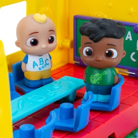 CoComelon Transforming School Time Bus classroom interior for imaginative learning play