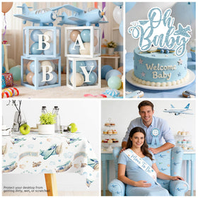 Cocomigo dad pin adds playful detail to the baby shower.