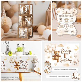Cocomigo Beary first napkins simplify quick, mess-free moments