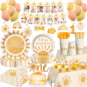 cocomigo Boho first trip banner for milestone celebrations and photo moments.