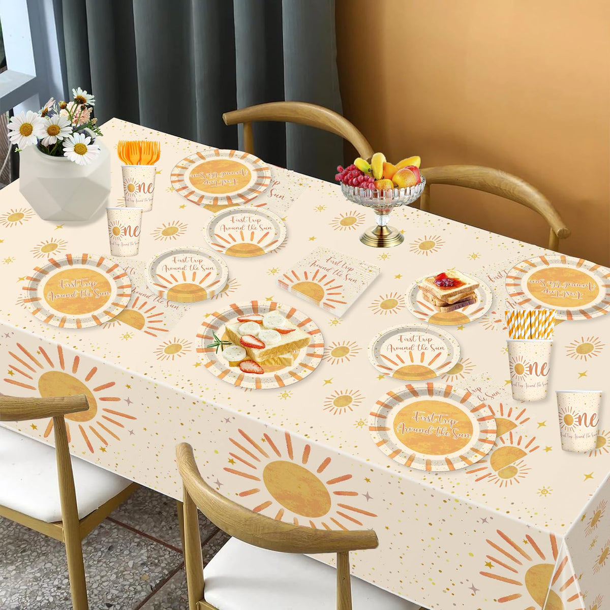 cocomigo Boho tablecloth for surface protection and style.