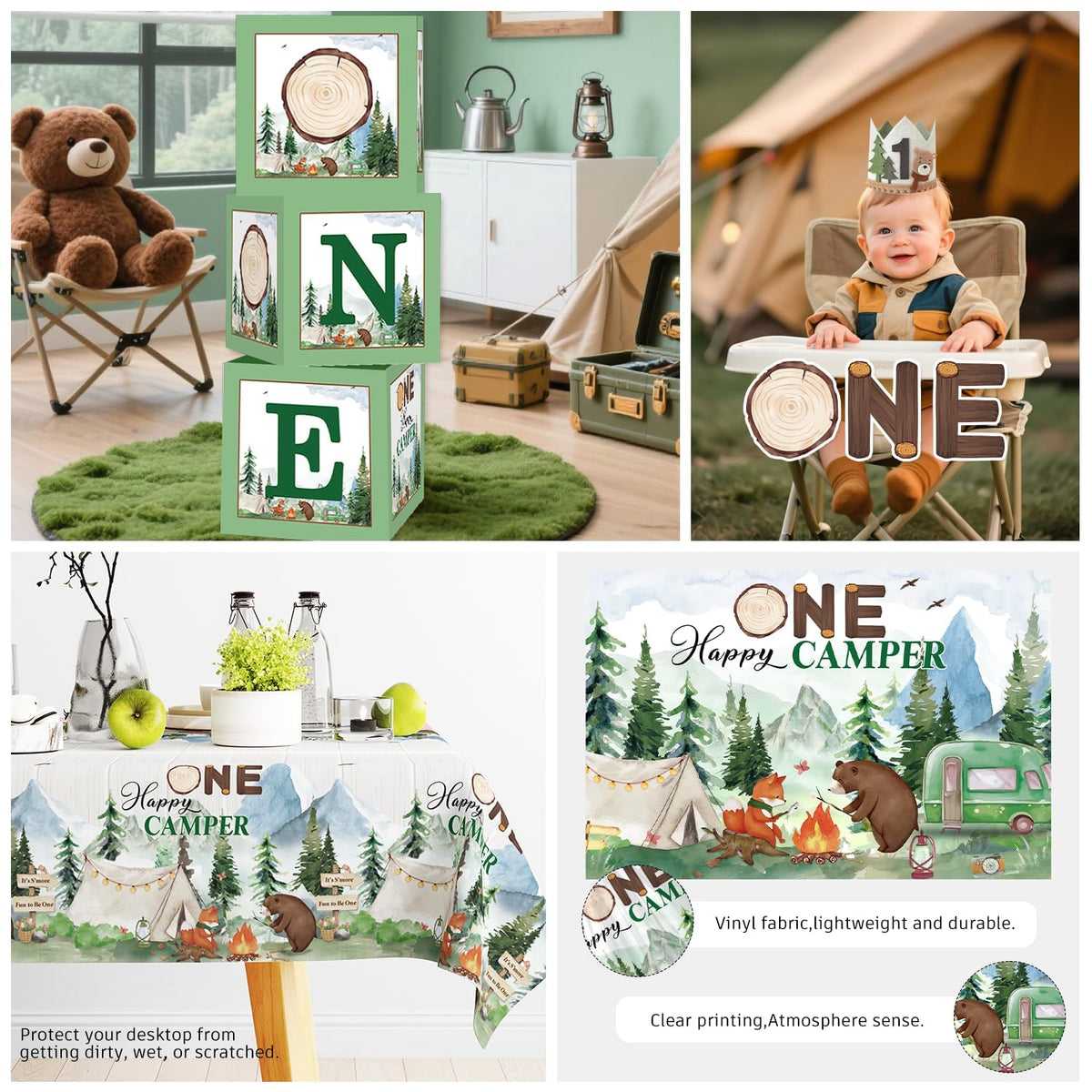 Cocomigo camper milestone card helps you capture first-year memories