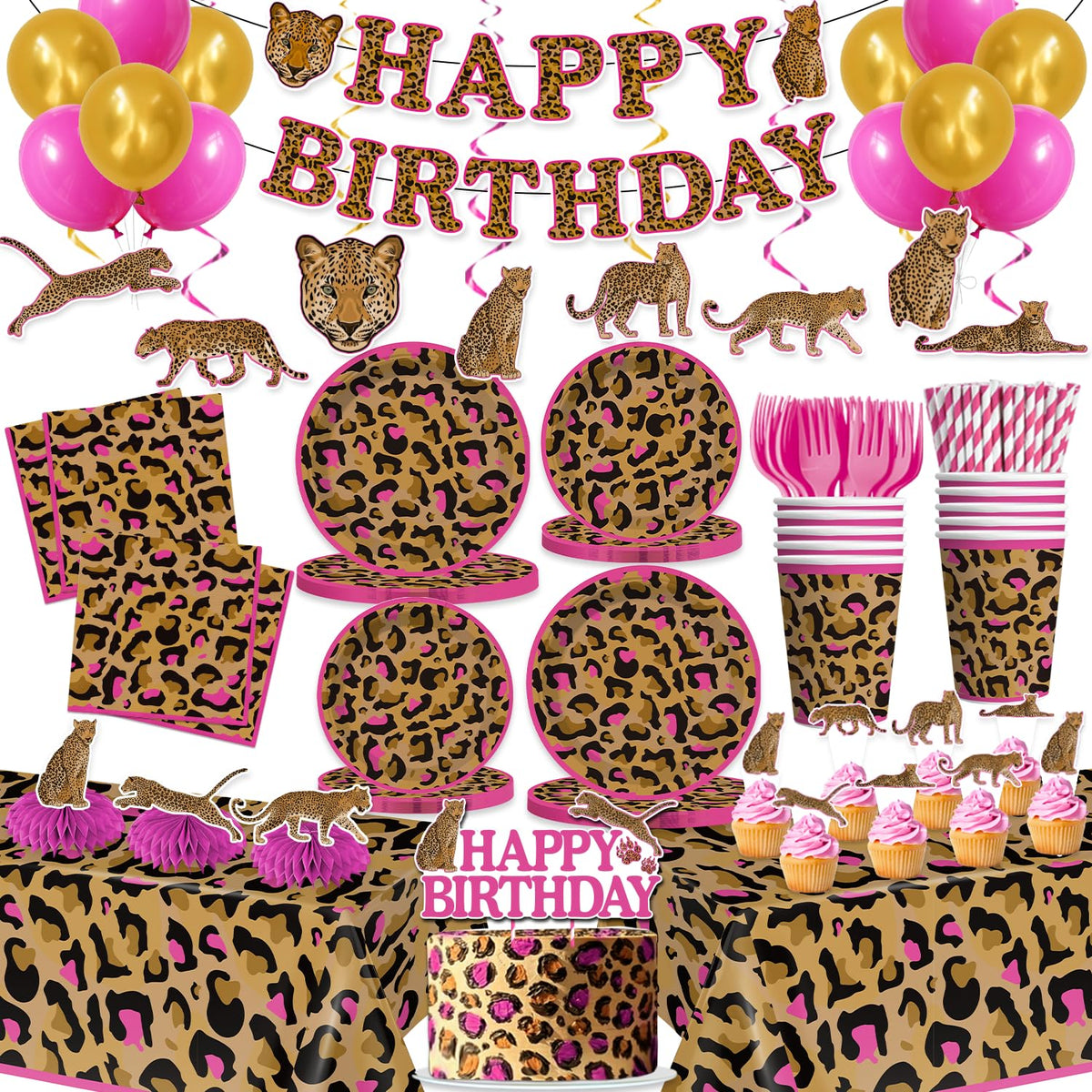 Cocomigo cheetah balloons elevate leopard themed decor with quick setup