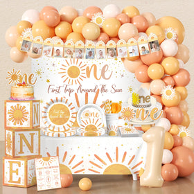 Cocomigo first trip around the sun backdrop, perfect for milestone photos