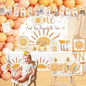 Cocomigo first trip around the sun balloons collection, versatile colors for a joyful atmosphere