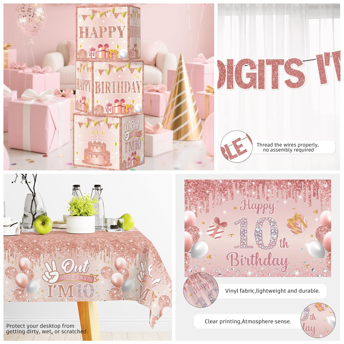 Cocomigo milestone postcard to commemorate the 10th birthday moment