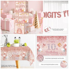 Cocomigo milestone postcard to commemorate the 10th birthday moment